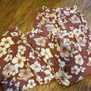 Abercrombie and Fitch Linen Beach Pants